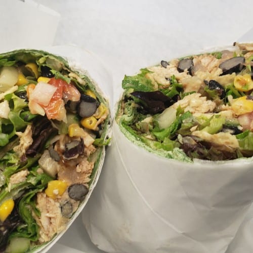 Santa Fe Chicken Wrap.
