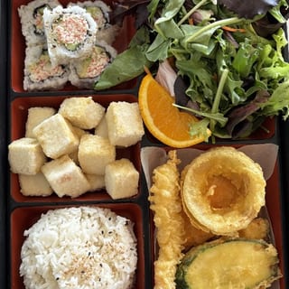 Crispy Tofu Bento