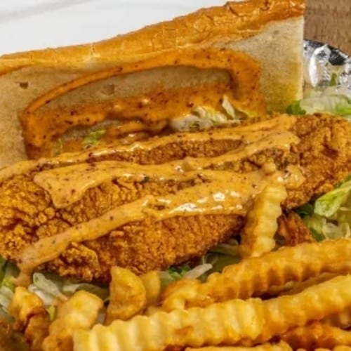 Canal Fish Po'Boy.