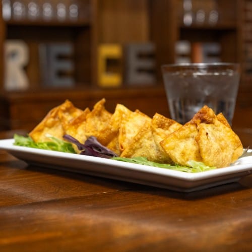 Pimento Cheese Rangoon.