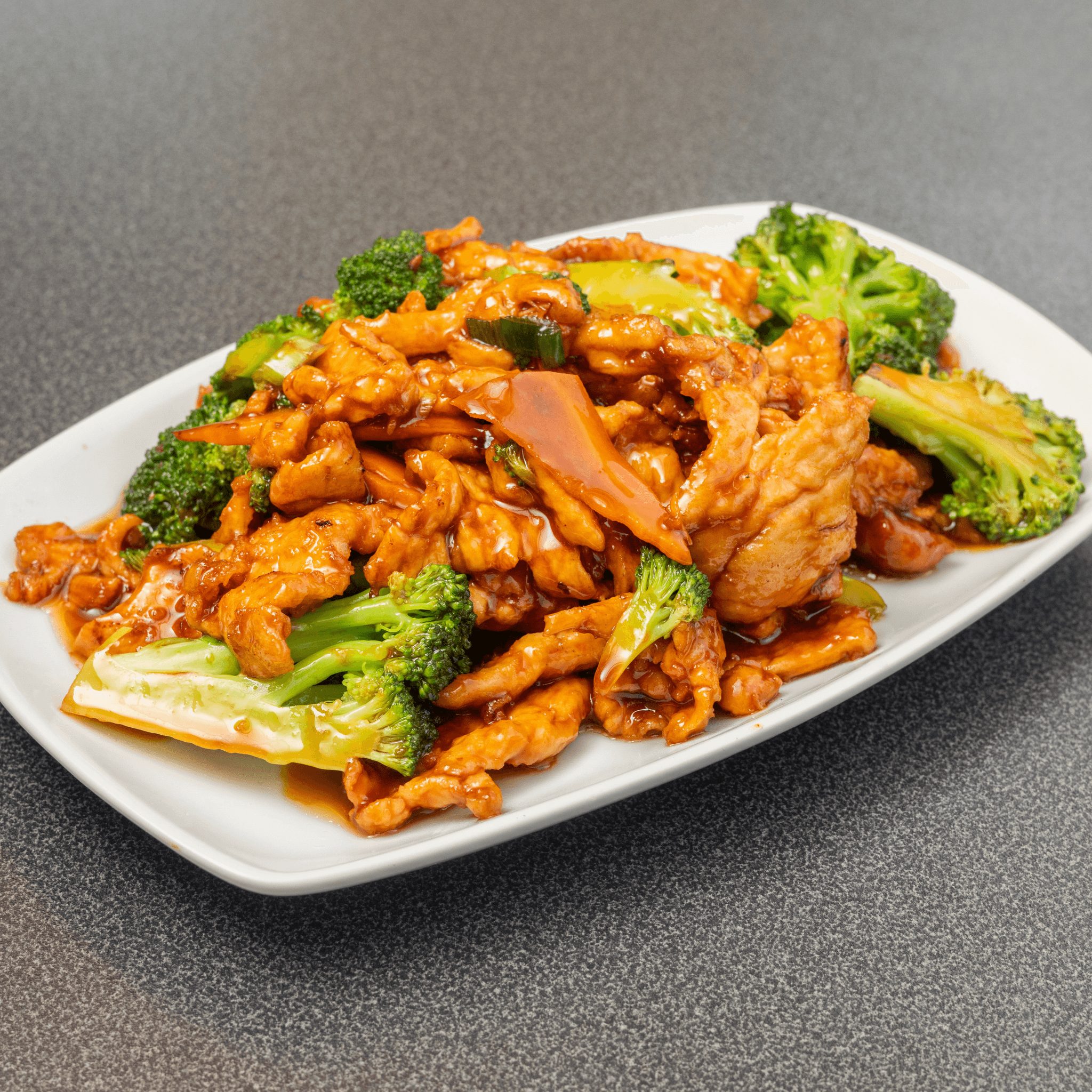 Chicken with Broccoli.