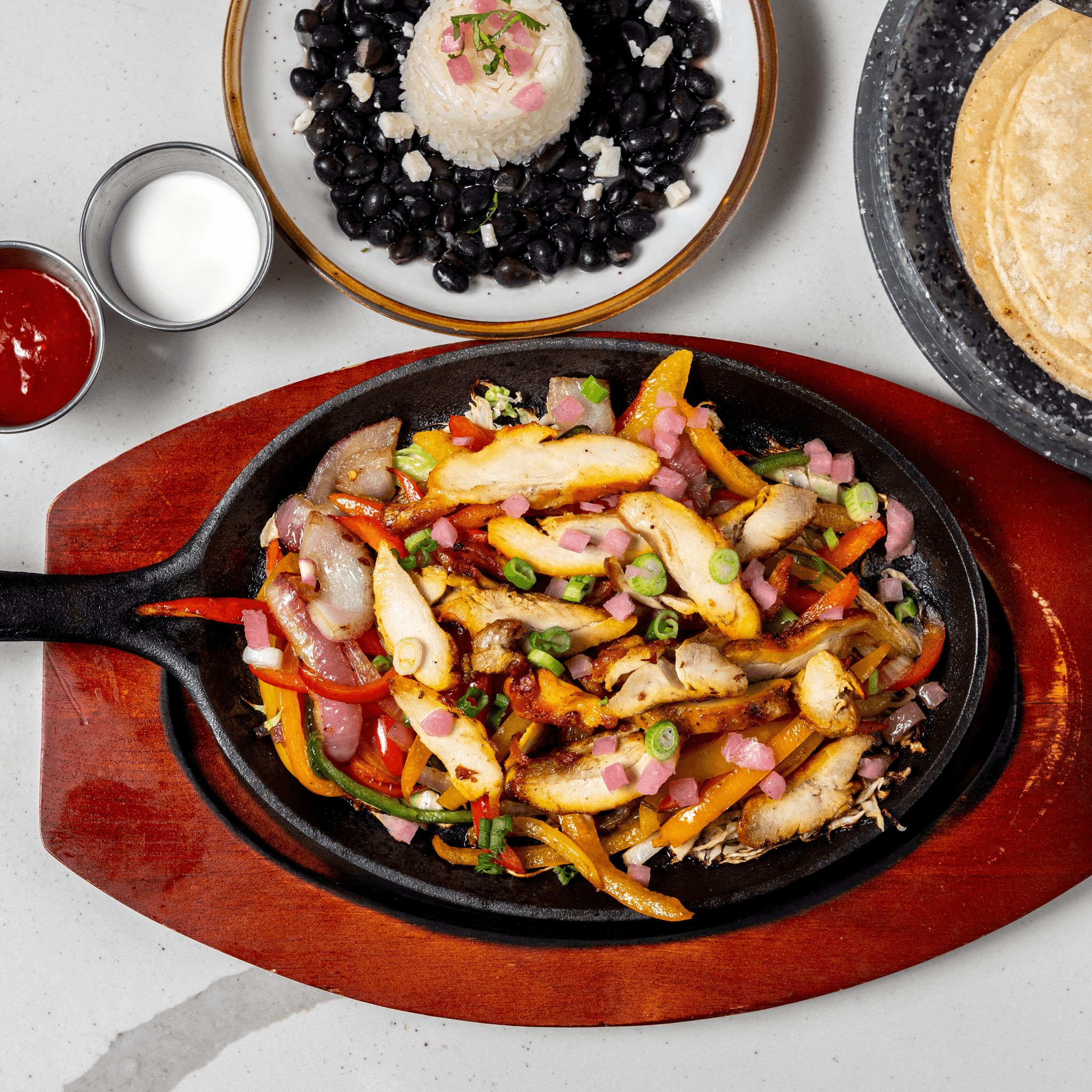 Chicken Fajitas.