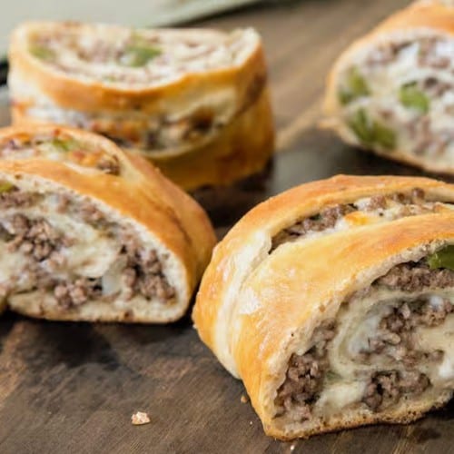 Steak Stromboli.