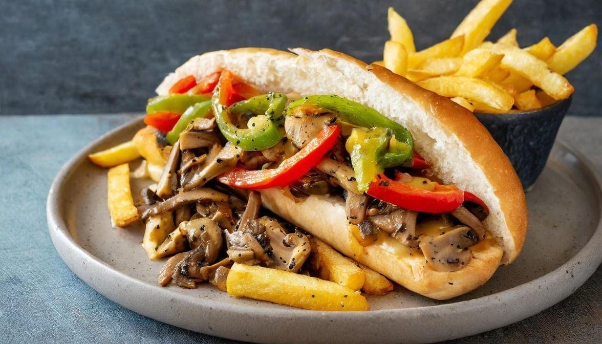 Vegan Philly CheeseSteak.