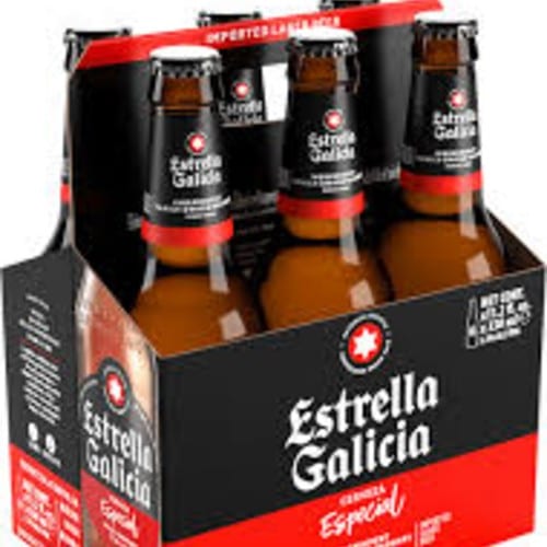 Estrella De Galicia.