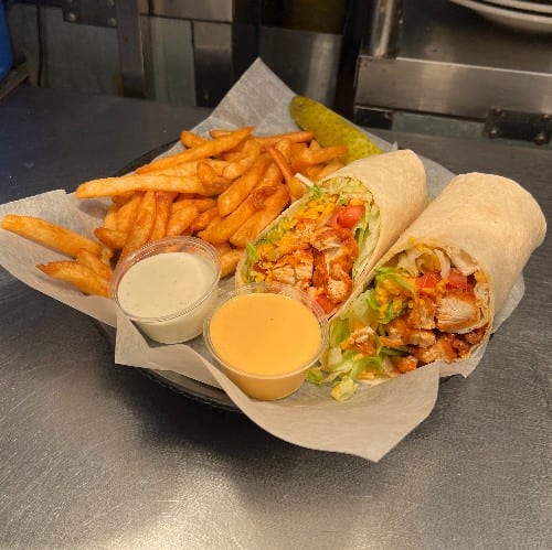 Buffalo Chicken Wrap.