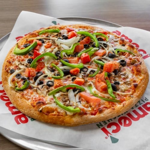 Vegetarian Pizza (16" Jumbo (12 Slices)).