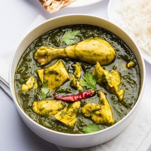 Saag Chicken.