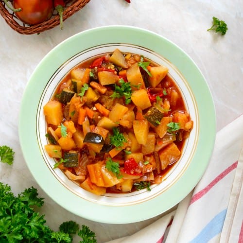 Veg Tikka Masala (V, GF).