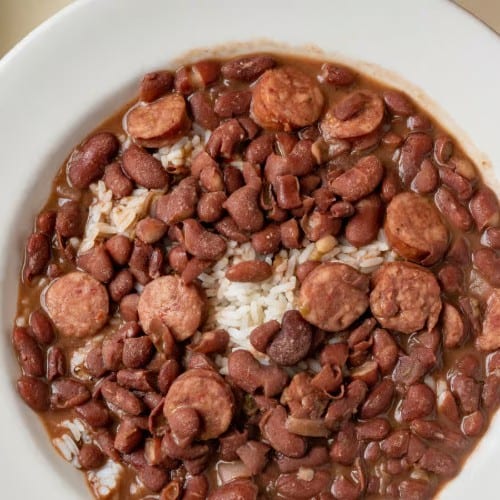 Red Beans and Conecuh Sausage.