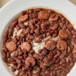 Red Beans and Conecuh Sausage