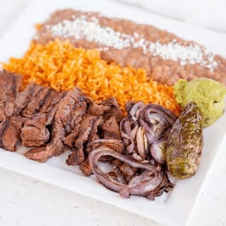 Carne asada plate