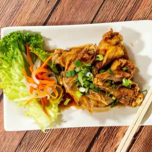 Crispy Chicken Wings.