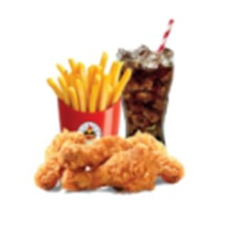 Fried Chicken Drumsticks & French Fries & Soda