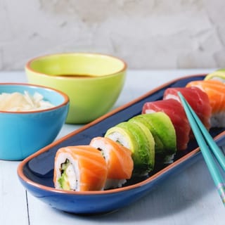 New rainbow roll