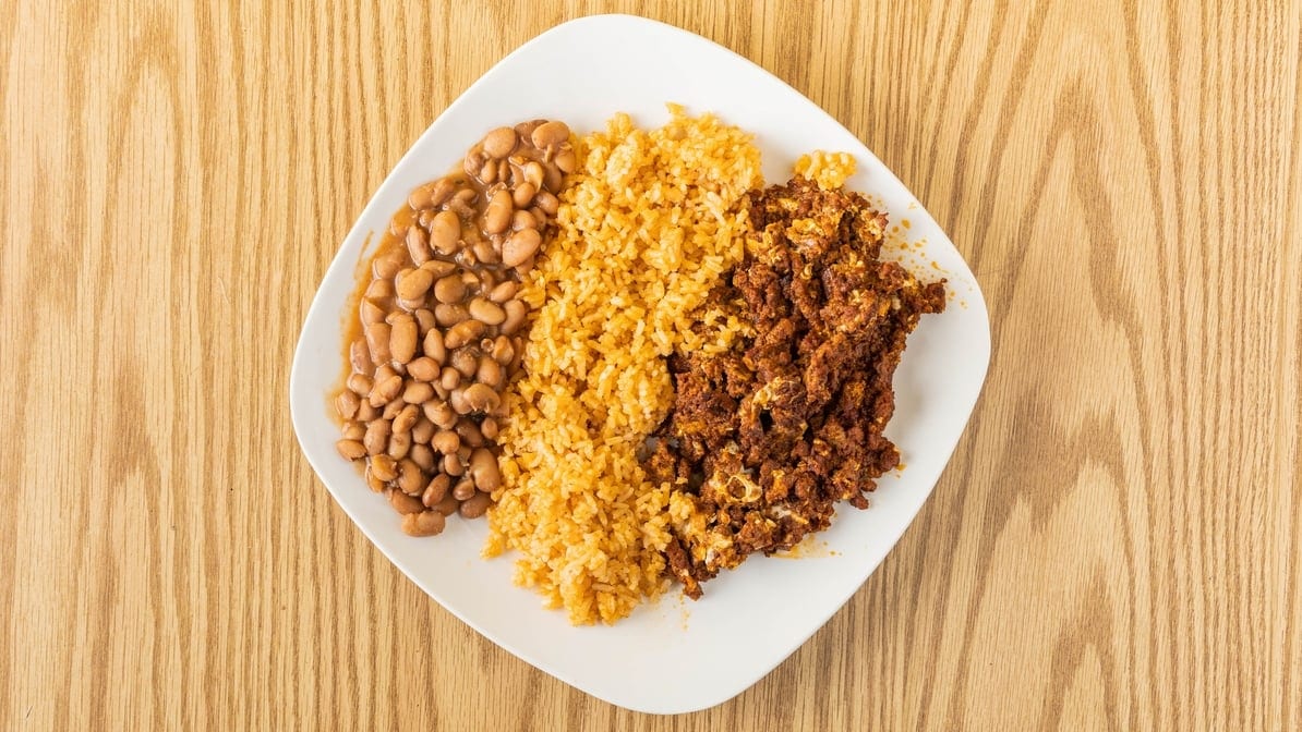 Eggs with Chorizo Combination.