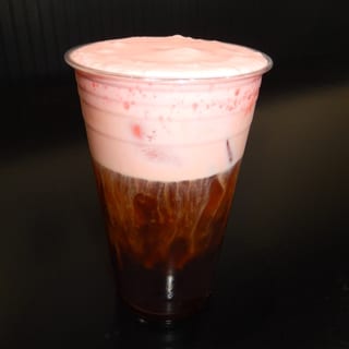 Strawberry Fields Iced Coffee With Strawberry Cold Foam (seasonal)