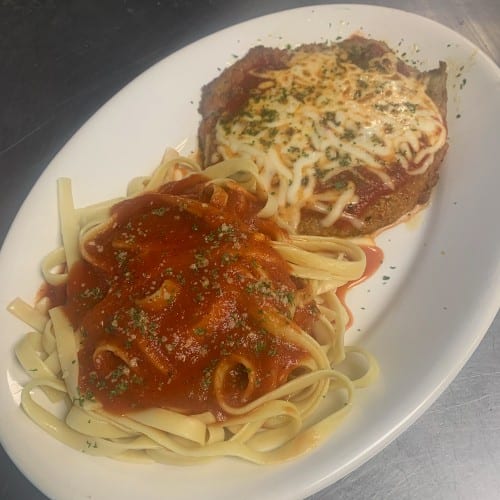 Veal Parmesan.