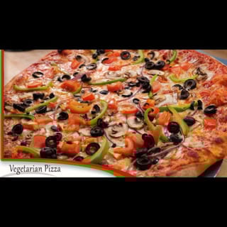 Vegetarian Pizza (16" Jumbo)