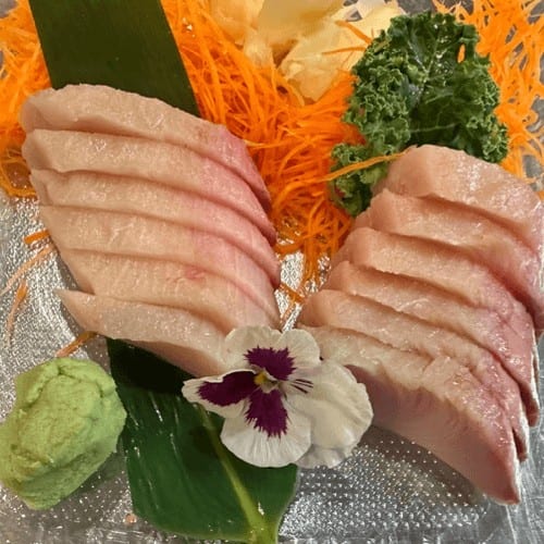 Hamachi Sashimi.