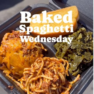 Baked Spaghetti with 2 Sides