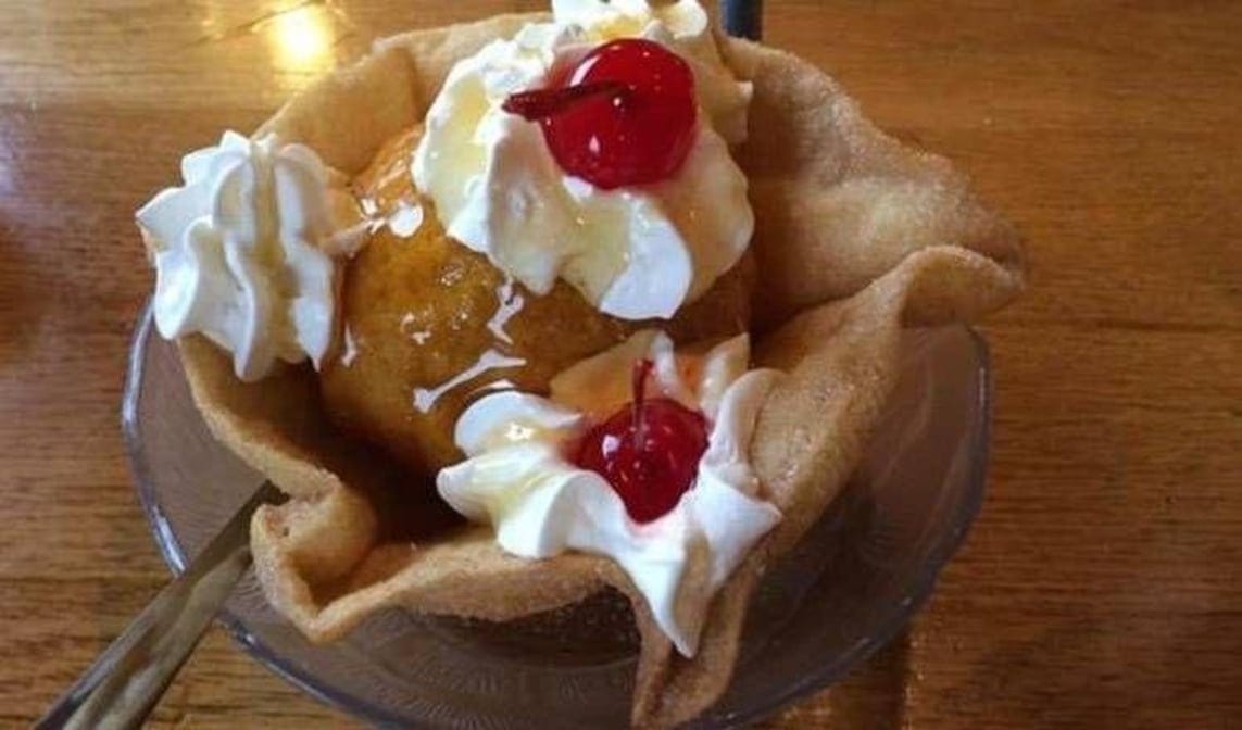 Fried Ice Cream.