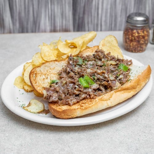 Loaded Philly Sandwich.