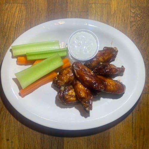 BBQ Chicken Wings.