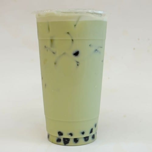Matcha Milk Tea.