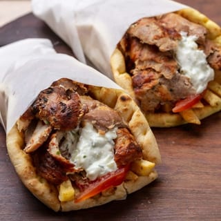 Lamb Shawarma (Lamb Gyro) Sandwich