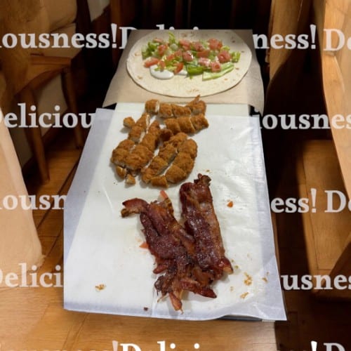 Chicken Bacon Ranch Wrap.