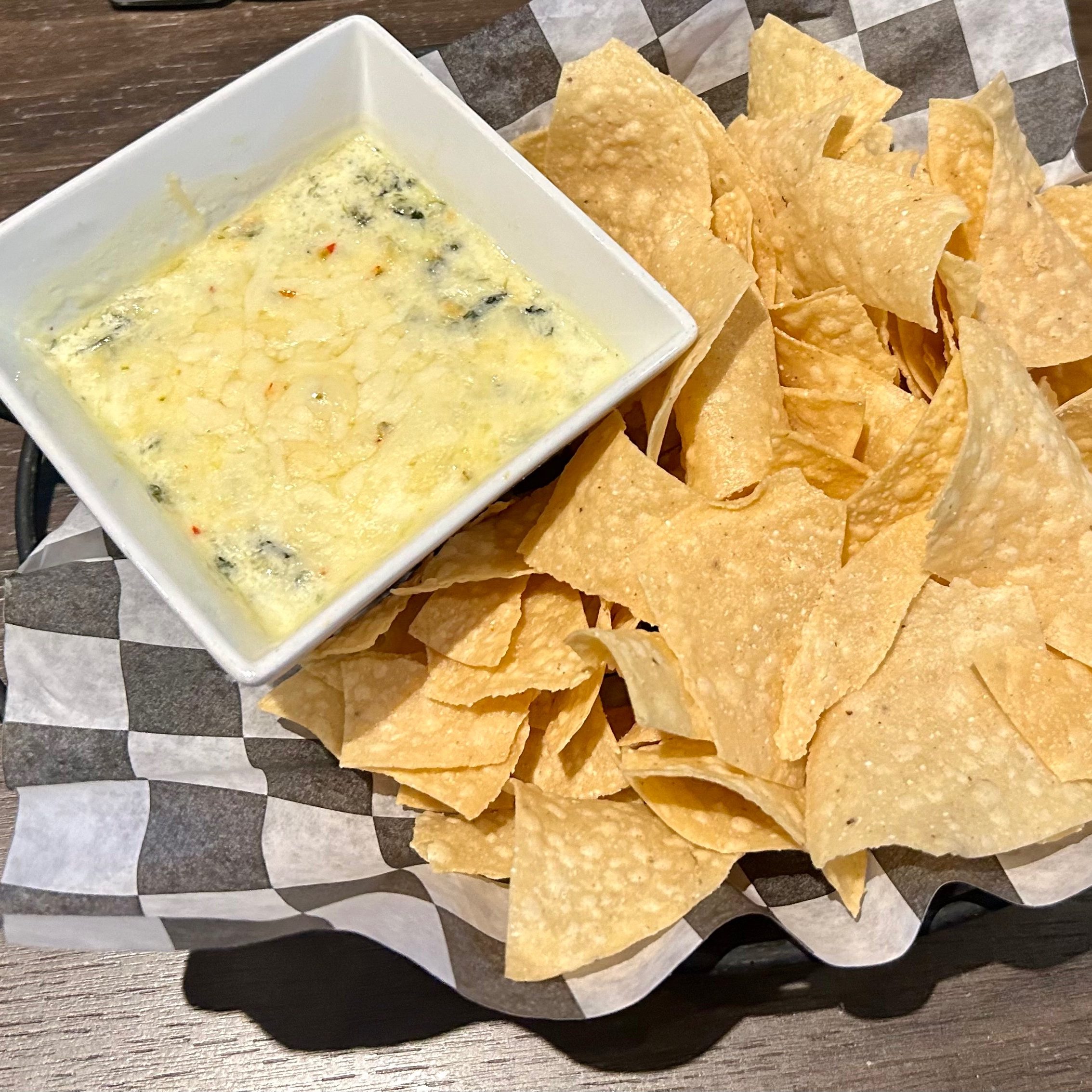 Spinach and Artichoke Dip.