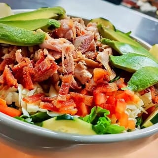 Smoked Chicken Avocado Salad