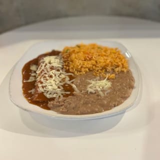 O. Kids Enchilada, Rice and Beans
