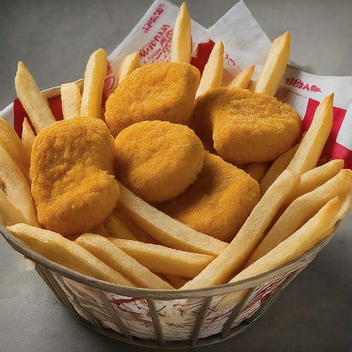 Chicken Nuggets & Super Crunch Fries.