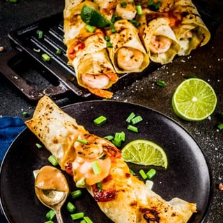 Shrimp Enchiladas