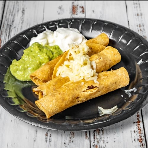 3 Taquitos.