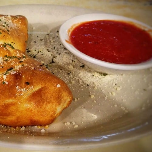 Meatball or Italian Sausage Calzone.