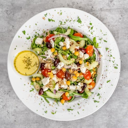 Arugula Quinoa Salad.