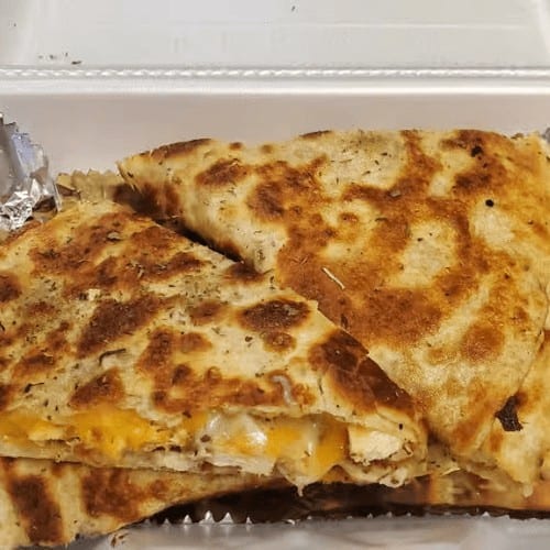 Veggie Quesadilla.