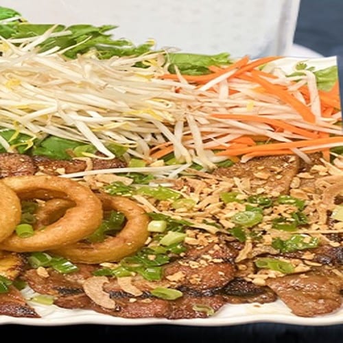 Grilled Beef, Pork or Chicken Wrap.