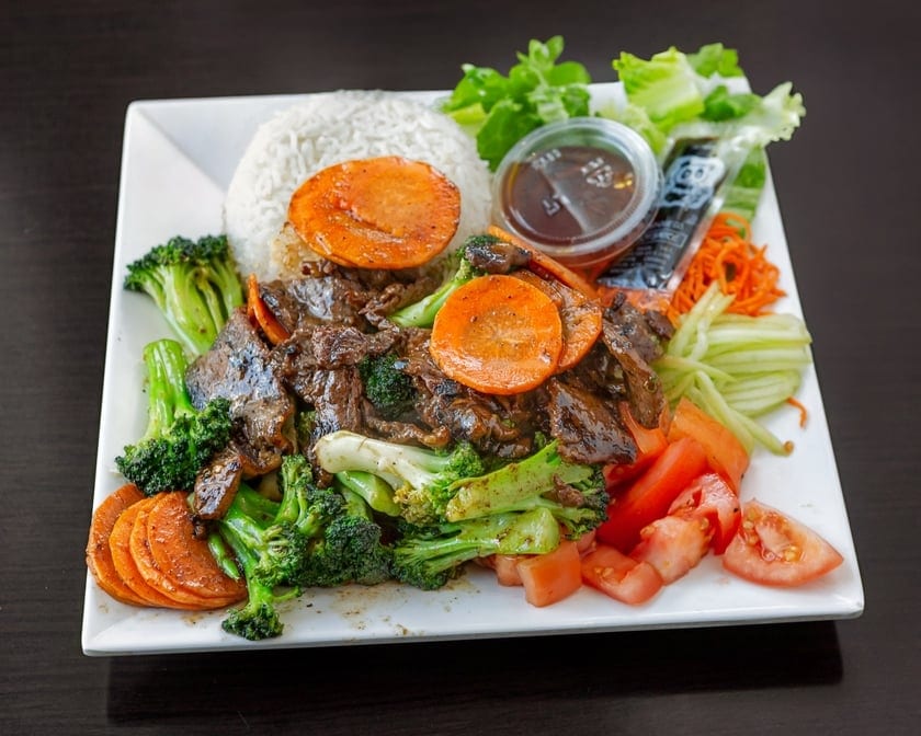 L3. Beef Stir Fry Plate.