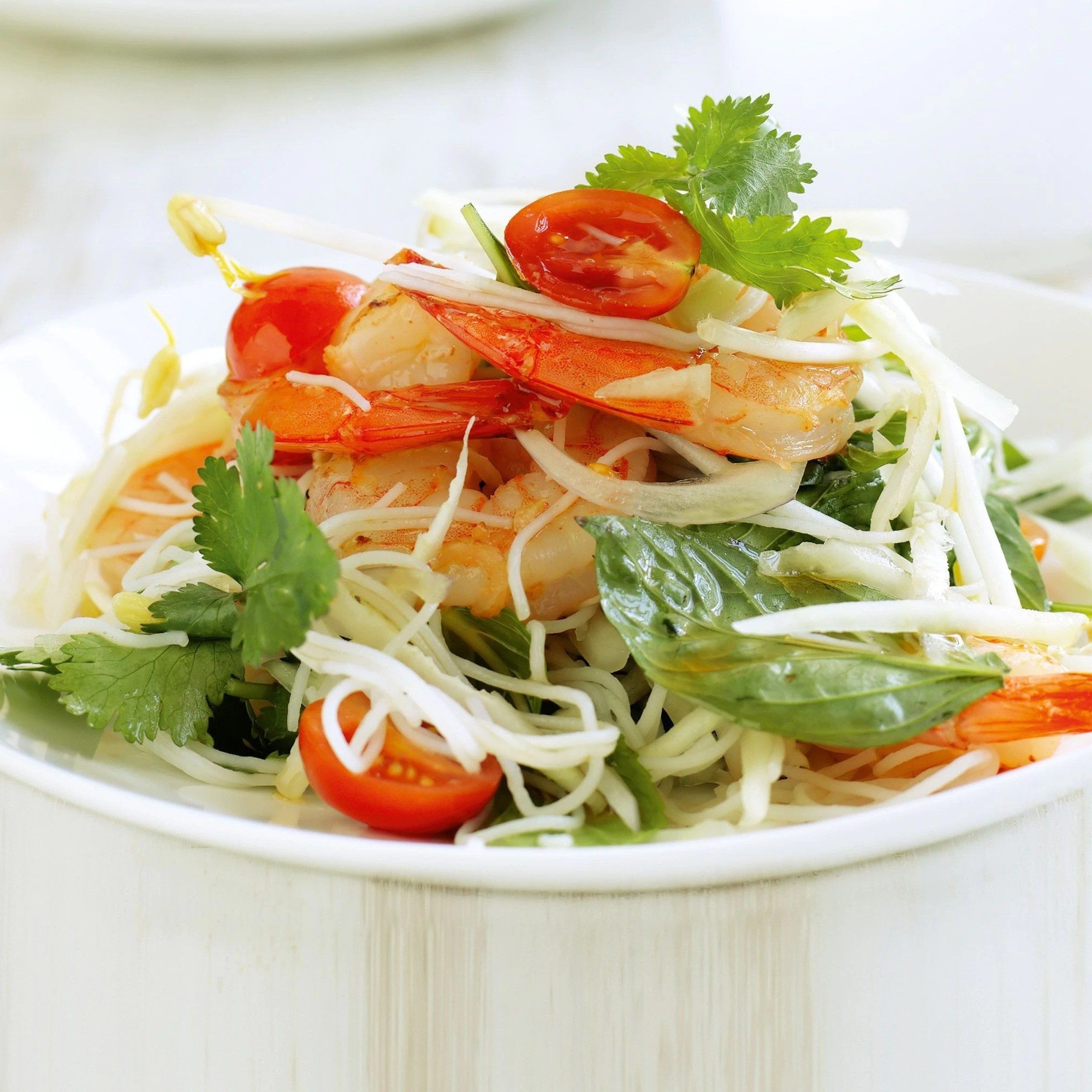 Thai Shrimp Papaya Salad.