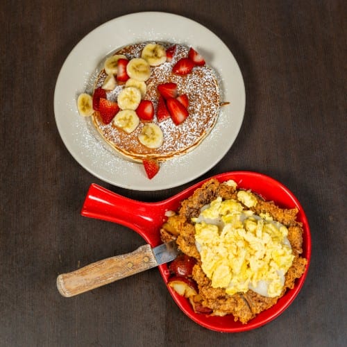 Chicken Fried Steak Skillet.