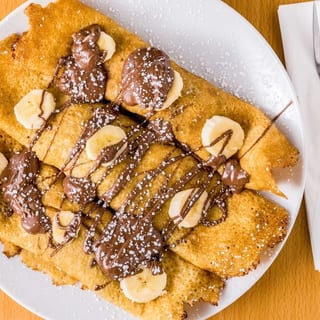 Banana Nutella Crêpes