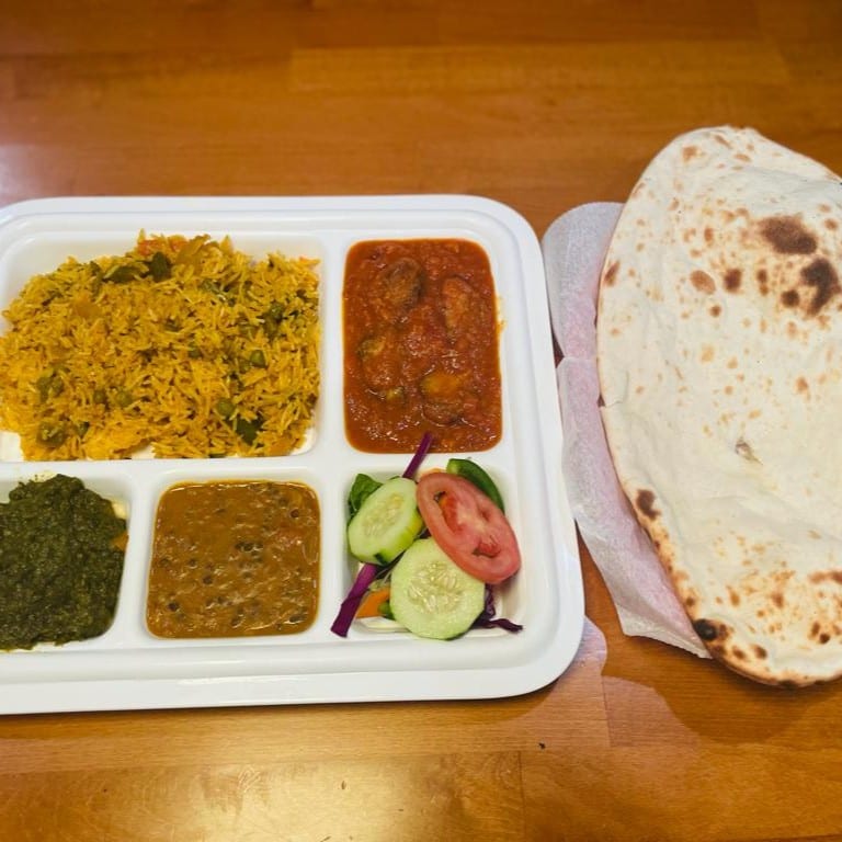 House Special Shrimp or Fish (Mahi-mahi) Dinner.