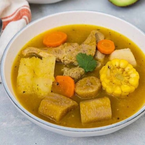 Dominican Soup / Sancocho.