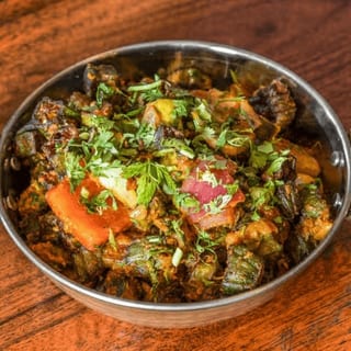 Bhindi Masala Tray