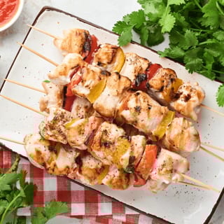 Chicken Kabob Plate