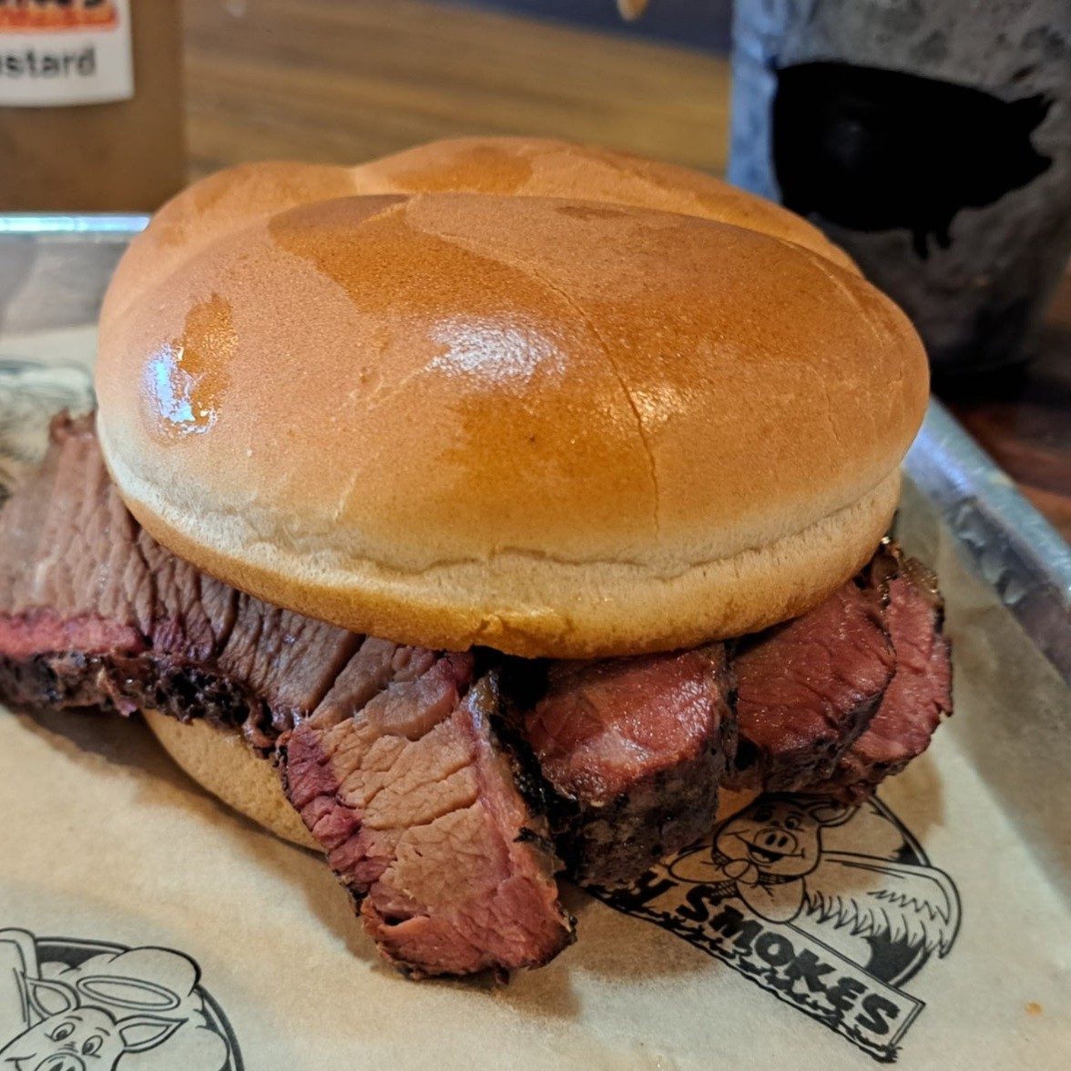 Brisket Sandwich.